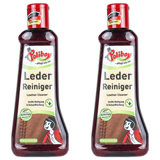 Poliboy 德淨 皮革清潔劑，溫和清潔，德國製造, 200ml, 2瓶