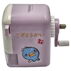 PENROTE 筆樂 守護精靈大小通吃削筆機 可愛精靈造型 手動操作, 紫色, 1個