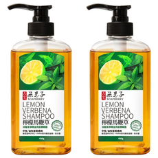SOAPBERRY 古寶無患子 檸檬馬鞭草洗髮精華露 深層潔淨控油, 450g, 2瓶