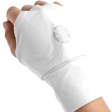 TECH SKIN 手背套袖 右手 2入, 2個, 白色