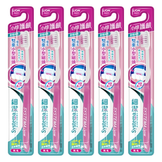 LION 獅王 Systema 細潔 台灣公司貨 小頭牙刷 顏色隨機, 1入, 5支
