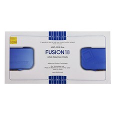 MIJELLO 美捷樂 Fusion 18 藝術家水彩調色盤 MWP-3018 藍色, 18格, 1個