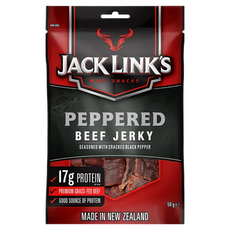Jack Link's 煙燻牛肉乾 胡椒口味, 1包, 50g