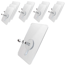 小麥購物 強力免釘螺絲貼 Y458 8mm 3g, 10個, 單一顏色