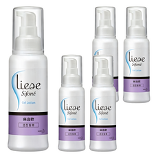 Liese 莉婕 Sifoné 塑型髮雕 有型不毛燥 快速抓整出頭髮立體線條 效果持久, 100ml, 5瓶