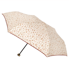 2mm 甜蜜豹紋晴雨兩用輕量手開傘 185g