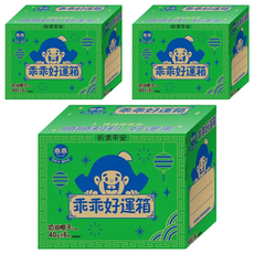 乖乖 好運箱 Set, 奶油椰子口味 40g x 6包, 奶油椰子口味6包, 3盒