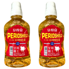 牙得安 牙周衛士漱口水 本草萃取 700ml 口腔清潔, 2瓶