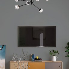 WA. WALL ART 馬卡龍色系防水自黏壁紙, 深灰色