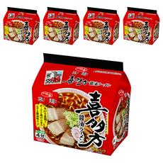 札幌一番 旅麺喜多方醤油風味拉麵 83g, 5袋