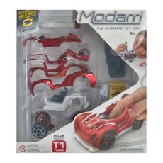Modarri 益智組合拼裝玩具車 T1賽車豪華版, 紅色, 1組