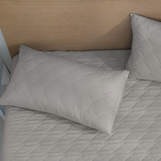 Ishur 伊舒爾 3m防潑水石墨烯枕頭保潔墊 2入 表布: 100% Polyester (3M防潑水技術處理)