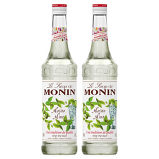 MONIN 莫寧 莫西多風味糖漿，製作mojitos簡單方便, 700ml, 2瓶
