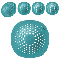 小麥購物 水槽防堵過濾蓋 Y002 圓形, 顏色隨機, 6個