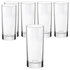 Bormioli Rocco Cortina 飲料杯 275ml, 透明, 6個