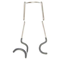 Forest Outdoor 群森戶外 多功能不鏽鋼夾式置杯架 150g, 1個, 銀色