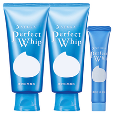 SENKA 專科 超微米潔顏乳 120g*2+隨機贈品 15g*1, 1組