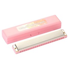 KONGSHENG Gonabi 學習口琴 24孔, GNB-HS, 粉色, 1個