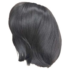 魔髮樂 全頂式 香菇頭短髮 韓系仿真假髮 耐熱150-180度, QD3062黑棕色, 1個