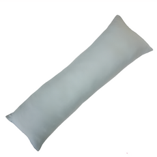 J&N 素色長抱枕 57%棉, 120 x 40cm, 湖水藍