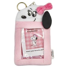 SK JAPAN Snoopy 絨布相框鎖圈, BELLE, 1個