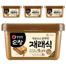 清淨園 Sun Chang 淳倉 韓式傳統大醬, 1kg, 4盒