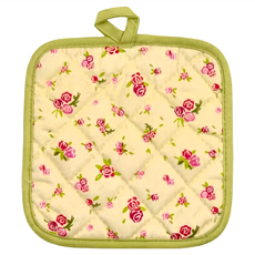 PREMIER HOUSEWARES 方形棉質隔熱墊 20 x 17.5 x 0.5cm 36g, 玫瑰, 1個