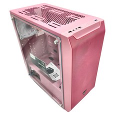 FANTECH 刺客貂蟬CG80 RGB電競電腦主機 粉色中塔機箱, CG80