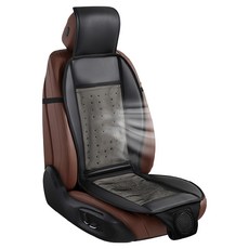 西格傢飾 汽車吹風涼爽坐墊 12V轎車適用, 120*48cm, 黑色, 1個