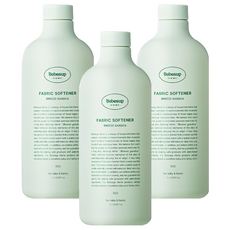 Bebesup 柔軟精 微風花園香 1L 1瓶, 3瓶
