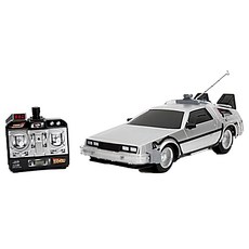 Jada 佳達 回到未來遙控車 1:16比例 銀色 經典電影模型, 1個