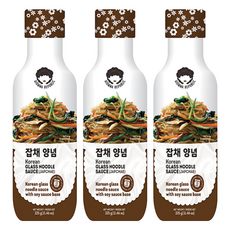 AJUMMA REPUBLIC 阿珠嬤 韓式雜菜冬粉醬汁, 325g, 3瓶