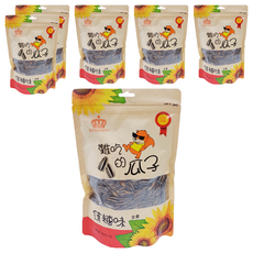 RIH RIH WANG 難吃的瓜子, 焦糖味 全素, 500g, 6包