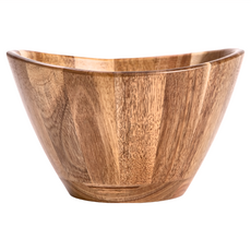 HOLA 和樂家居 艾禮思 相思木缽 24.8 x 23.9 x 15cm, 原木色, 1個