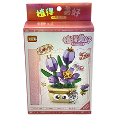 LoZ 積木 8842, 1盒, 鬱金香