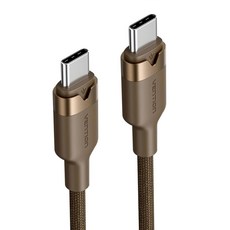 VEnTIOn 威迅 TRD Type-C-Type-C 充電線, 2m, 沙漠金色, 1條