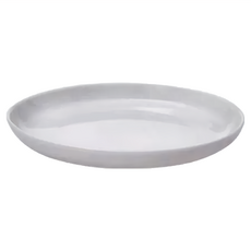 TAIWANGLASS 台灣玻璃 白瓷圓盤, 白色, 1個