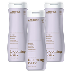 ATTITUDE 艾特優 孕媽咪系列 天然洗髮露, Argan Leaves 滋養頭皮 473mL, 3瓶