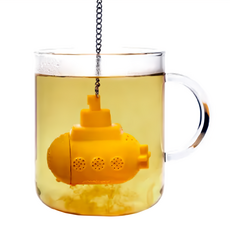 OTOTO te sub 潛水艇泡茶器, 食品級矽膠, 耐熱150℃, 5.5x3x5.5cm, 5.5 x 3 x 5.5cm, 1個