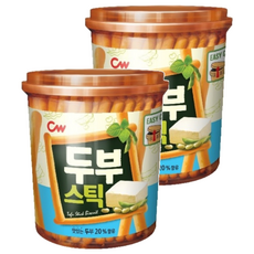 CW Food 芝麻豆腐餅乾棒 含有20%的豆腐, 220g, 2盒