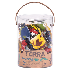TERRA BY BATTAT 科育 熱帶海洋 感統玩具，60件裝, 1罐