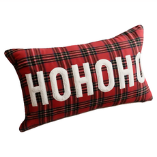 HOHOHO 聖誕抱枕套 聚酯纖維