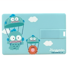 Sanrio 三麗鷗 人魚漢頓 卡片式USB2.0 插畫風格隨身碟 Haushin01, 128GB, 1個