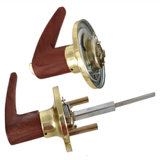 加安 房間鎖 水平鎖, 胡桃木, 1個