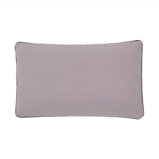 ahtty blanc 三層紗兒童枕頭 簡約 透氣舒適不悶熱 內裡棉花可拿取, 淺灰色, 30 x 50cm