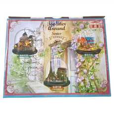 CUTE ROOM 智趣屋 環遊世界系列 DIY 手作袖珍屋 2023, 幸福吧摩天輪 多色, 1盒