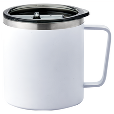 OSLO Outback V2 馬克杯 304不鏽鋼 雙層隔熱 冷熱皆宜 420毫升, 白色, 1個