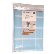 home KENGTAI 佳潔 防水桌巾 圓桌 餐桌/辦公桌/書桌, 顏色隨機, 180 x 180cm, 1條