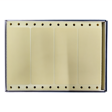 華麗牌 電腦列印標籤 單排 WL-5003Y 黃色, 1格, 600張