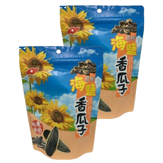統記 黑糖海鹽香瓜子, 180g, 2包
